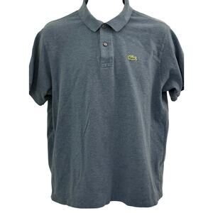Lacoste Light Blue Polo Shirt. Size 6 French. Large